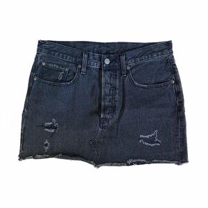 Levi’s Black Jean Skirt